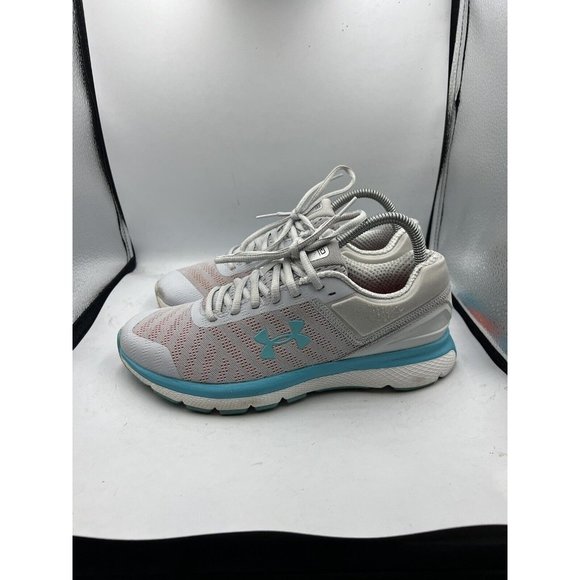 Under Armour Womens Charged Europa 3021246-103 Gray Running Sneakers Size 8.5 - Picture 1 of 7
